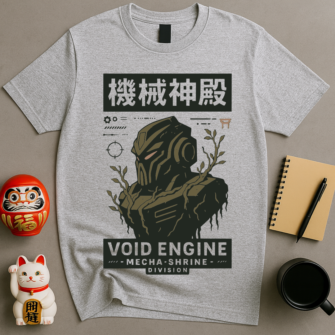 Void Engine Mecha Shrine T-Shirt