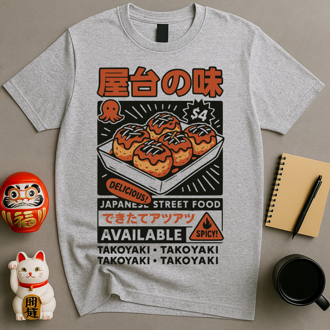 Takoyaki Street Food T-Shirt