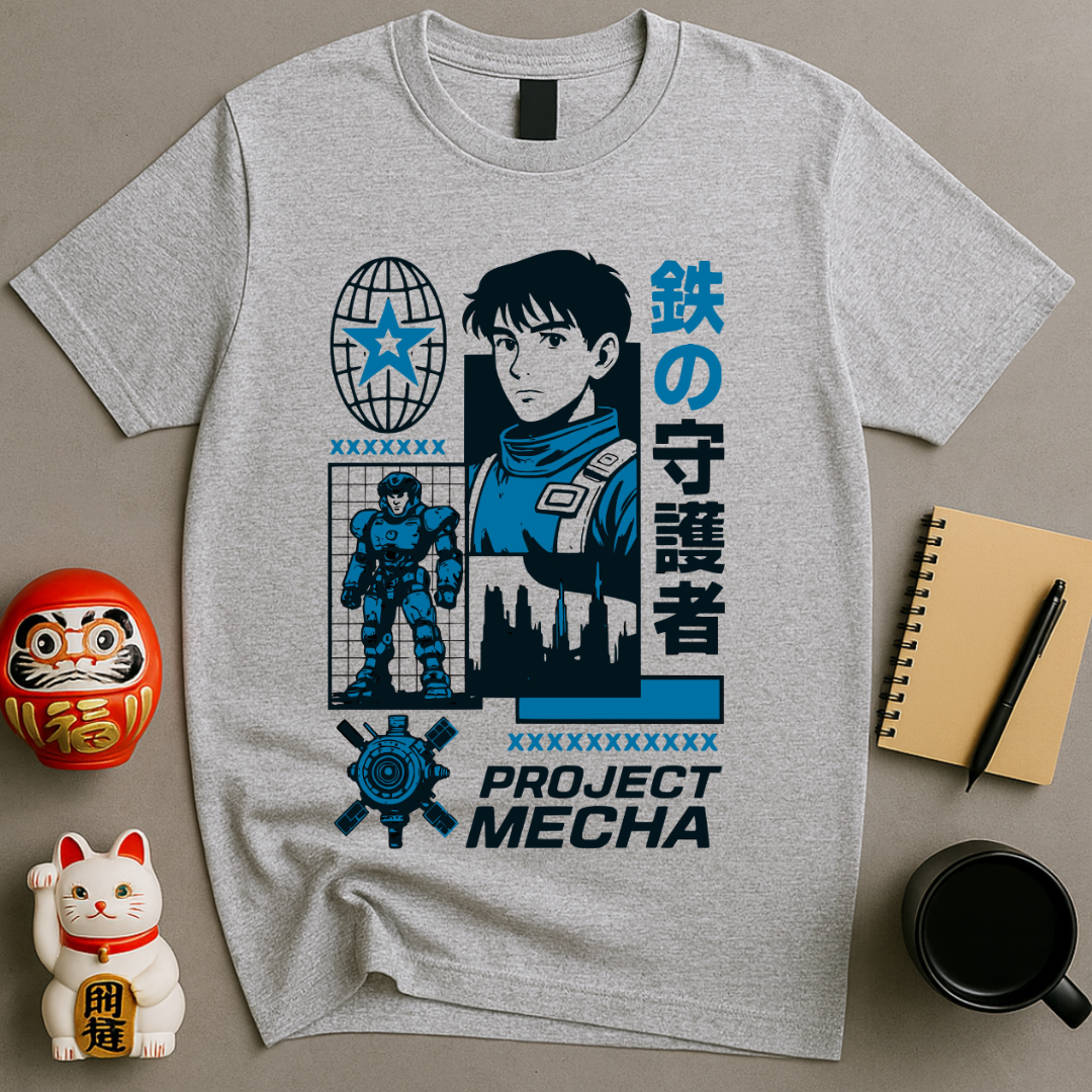 Project Mecha – Iron Guardian Tee