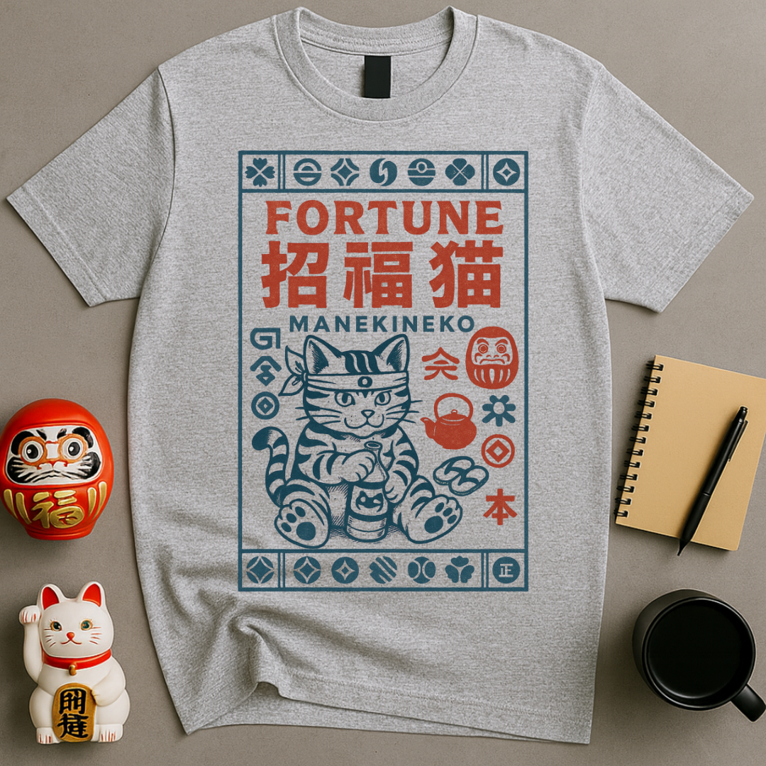 Fortune Manekineko T-Shirt