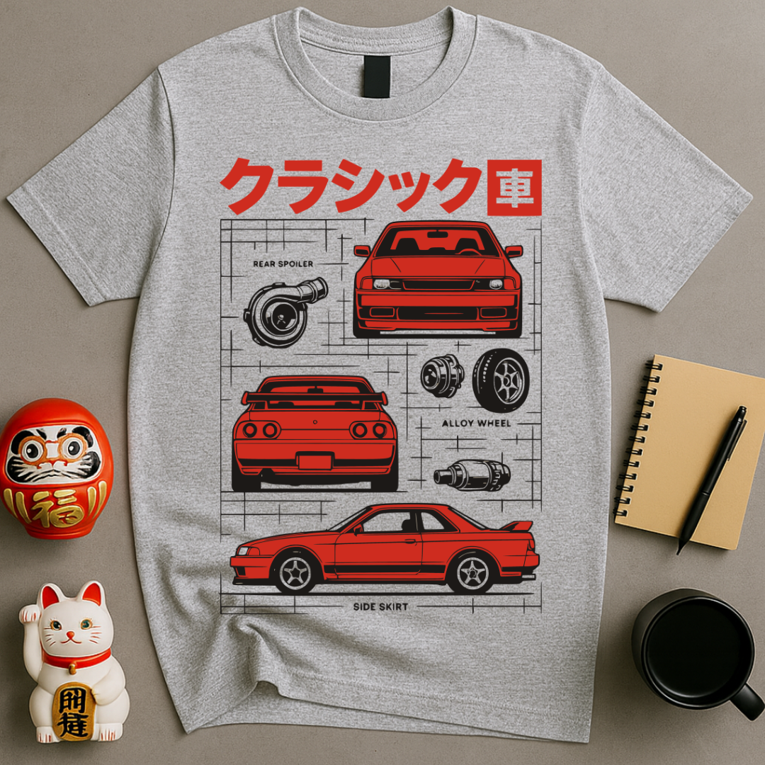 Classic JDM Blueprint T-Shirt