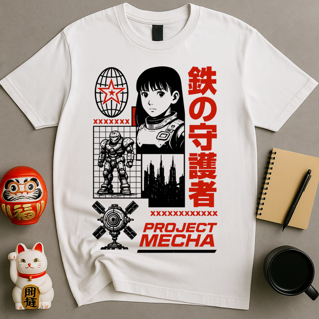 Project Mecha – Cyber Tokyo Guardian Tee