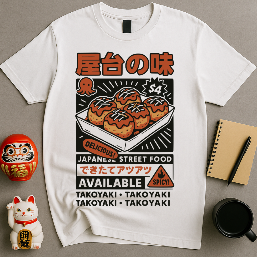 Takoyaki Street Food T-Shirt