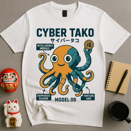 Cyber Tako T-Shirt