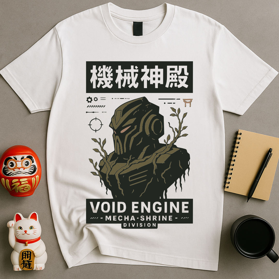 Void Engine Mecha Shrine T-Shirt