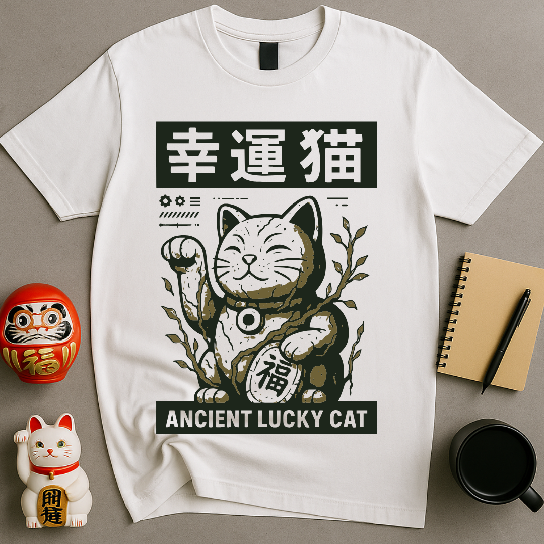 Ancient Lucky Cat T-Shirt