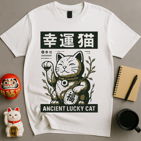 Ancient Lucky Cat T-Shirt