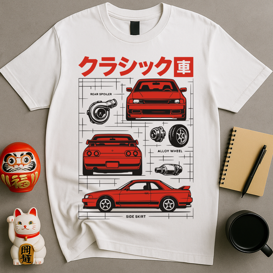 Classic JDM Blueprint T-Shirt
