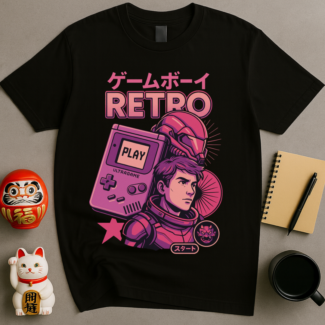 Retro Gameboy Hero T-Shirt